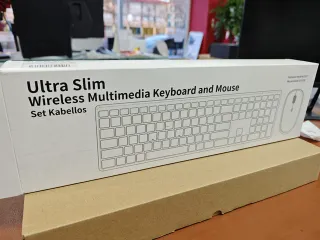 Teclado con raton inalambrico Ultra Slim #KG9013