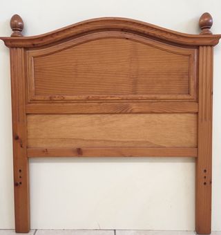 Cabecero cama madera maciza