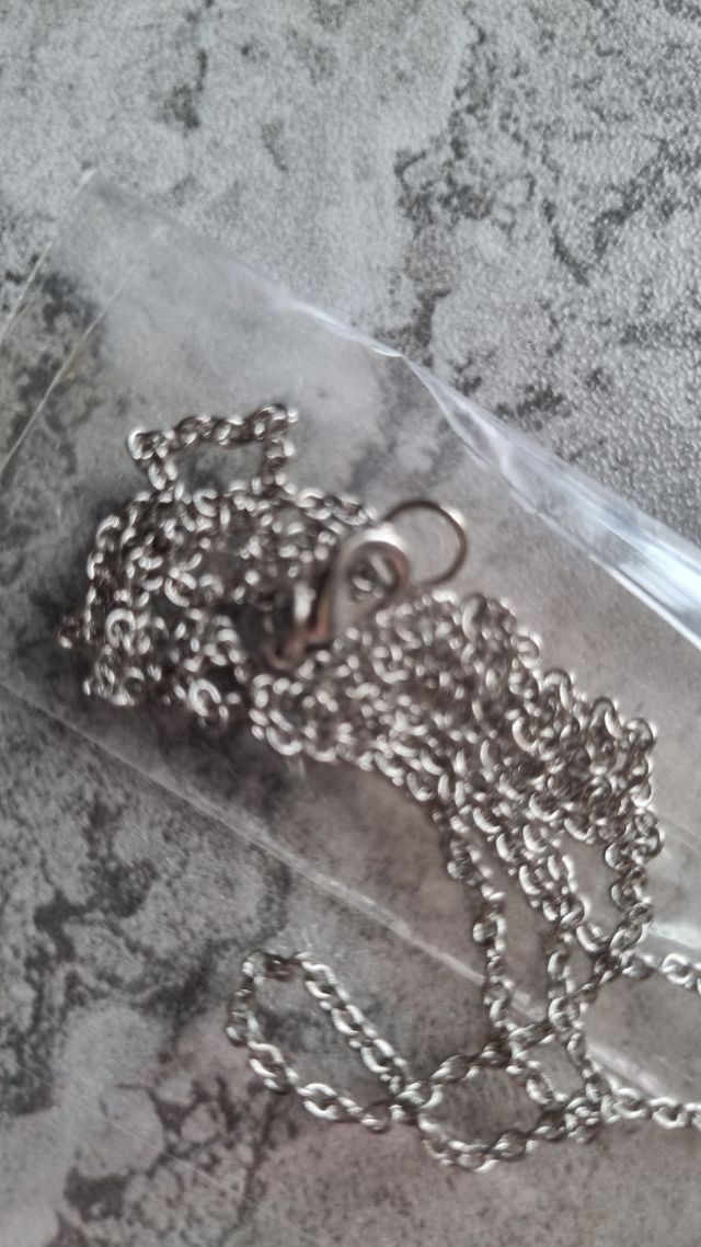 Colgante Mano Fátima azul plata