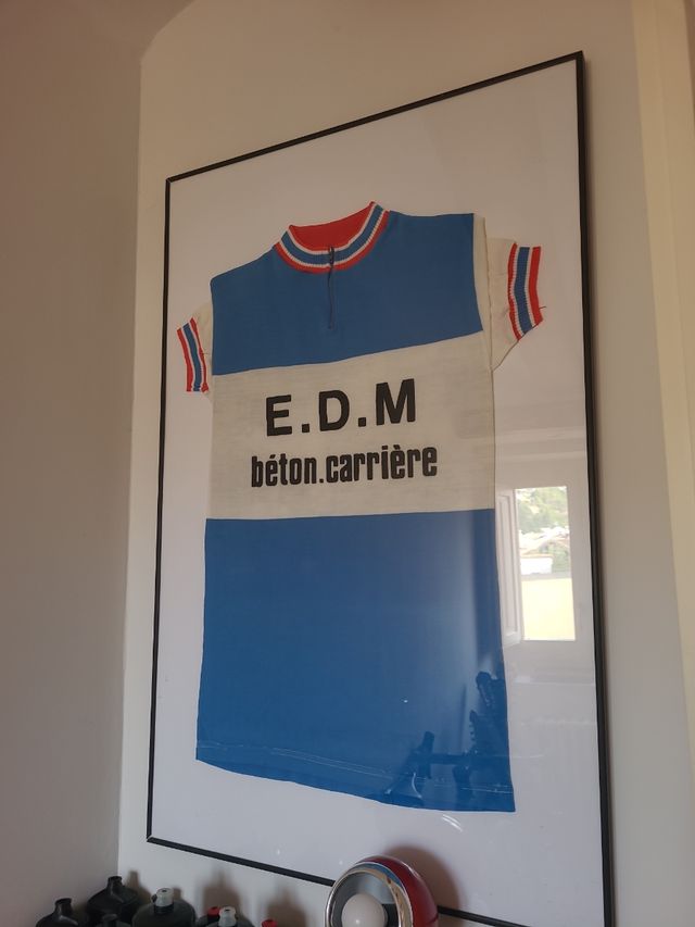 Cuadro Maillot ciclismo vintage