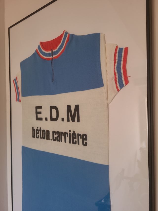 Cuadro Maillot ciclismo vintage