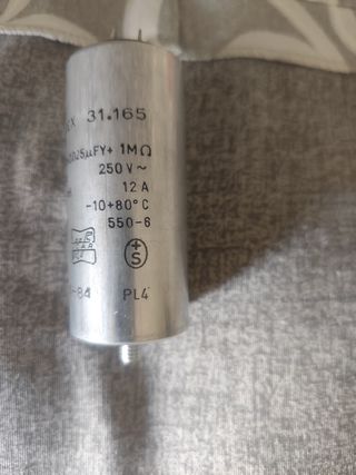 Condensatore Filtrex 31.165 - 0.47µF