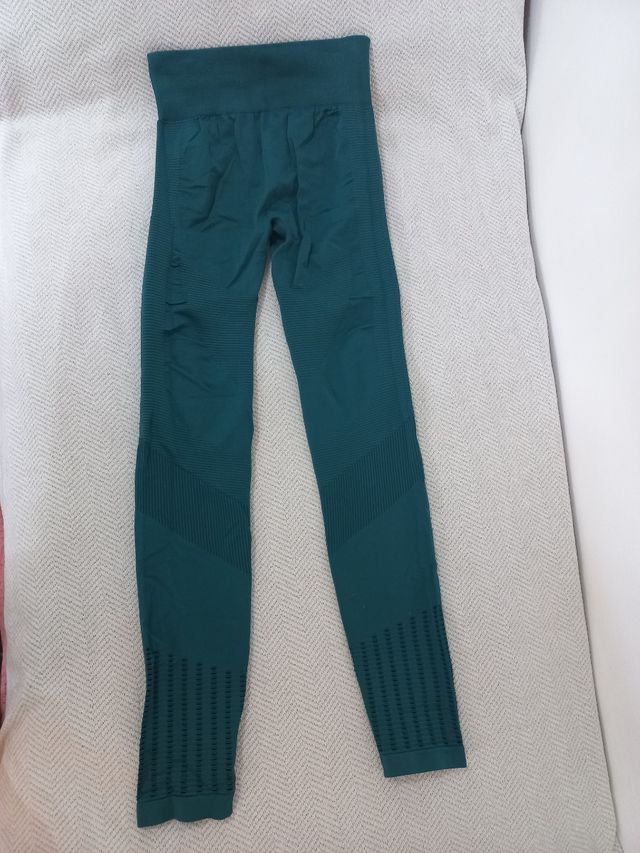 Mallas deportivas verde oscuro