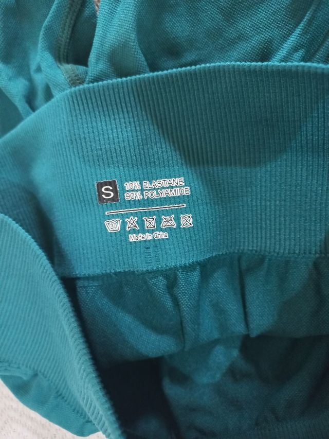 Mallas deportivas verde oscuro