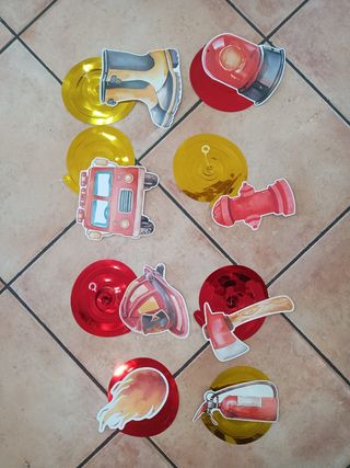 Compleanno Vigili del Fuoco: Decorazioni