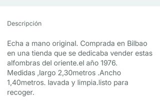 Alfombra Persa - Lana - Roja y Negra