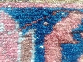 Alfombra Persa - Lana - Roja y Negra