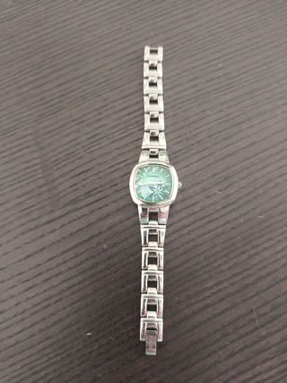 Reloj Fossil mujer verde plata