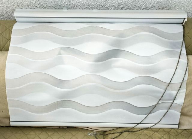 Estor enrollable blanco