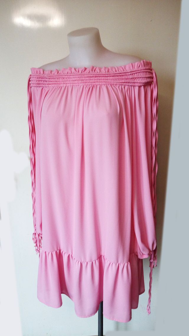 DENNY ROSE abito variante ROSA + Sottogonna