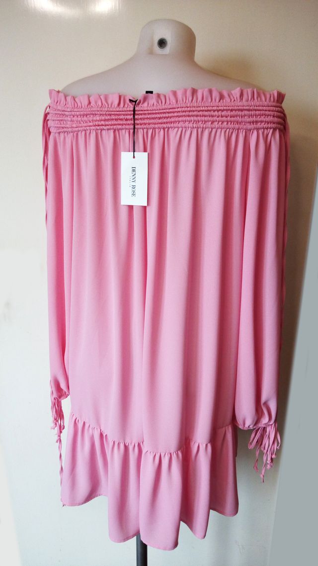 DENNY ROSE abito variante ROSA + Sottogonna