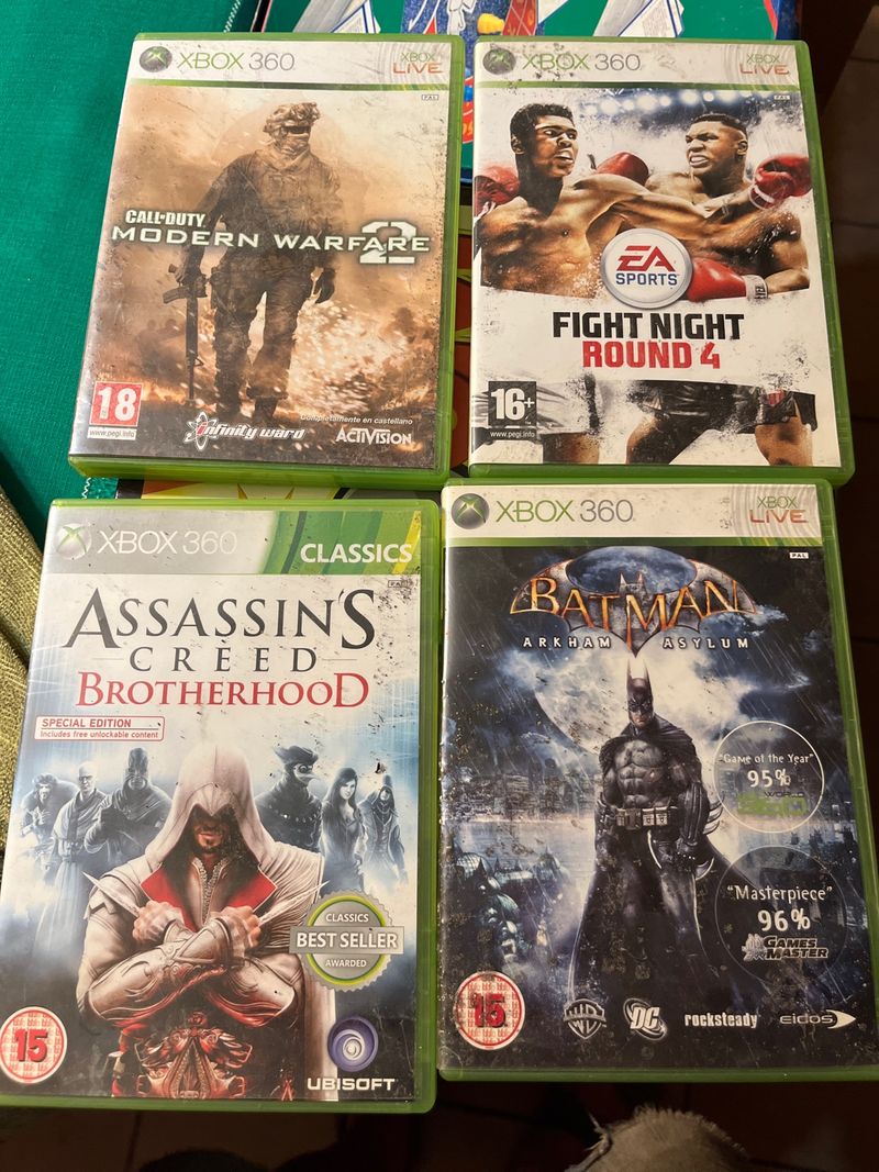 Imagen de 4 Juegos Xbox 360