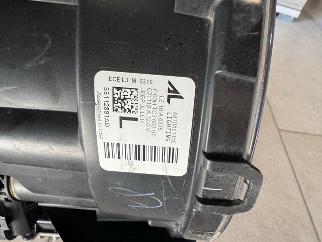 Coppia Fari full led jeep Wrangler / Gladiator