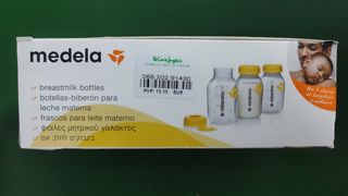 Sacaleches Medela Harmony Manual + 3 botellas extr