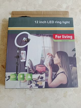 Aro luz LED 12" - Iluminación Fotos