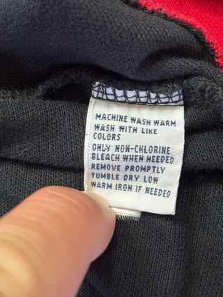 ralph lauren polo size XXL (youth) black red