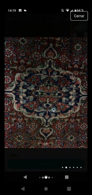 Alfombra persa antigua