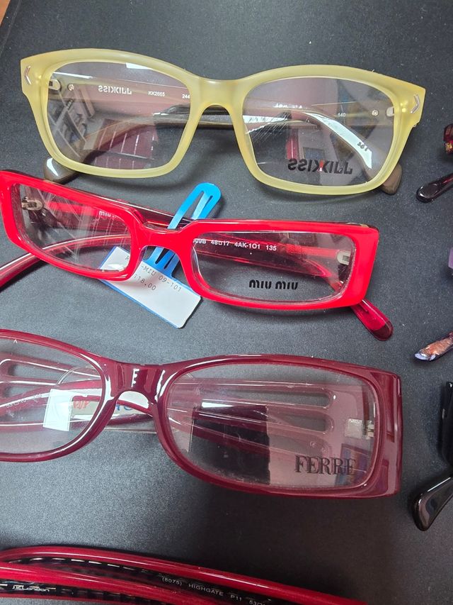 12 Gafas graduación acetato