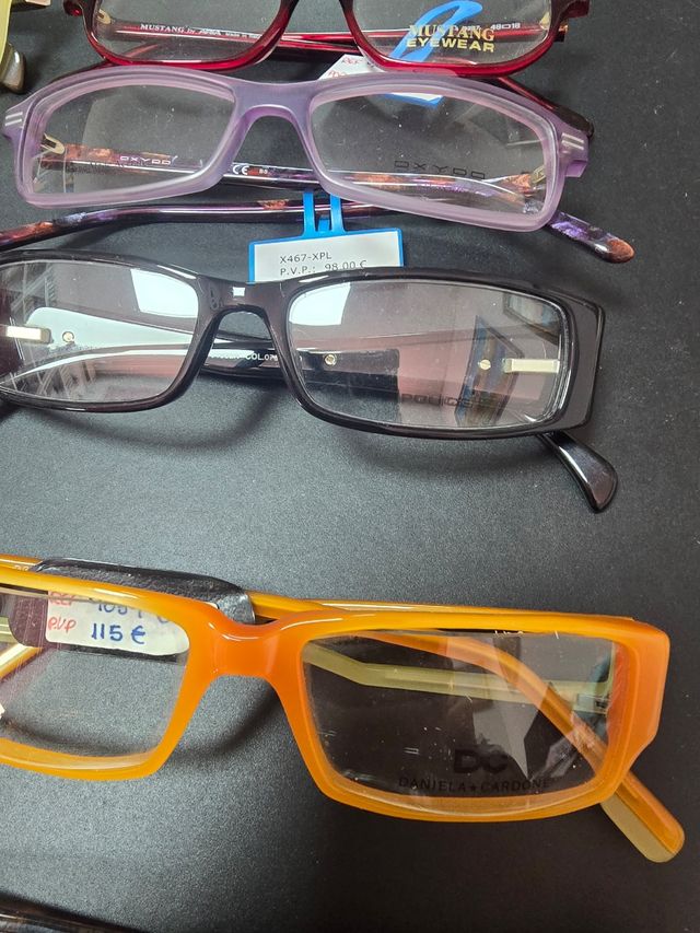 12 Gafas graduación acetato