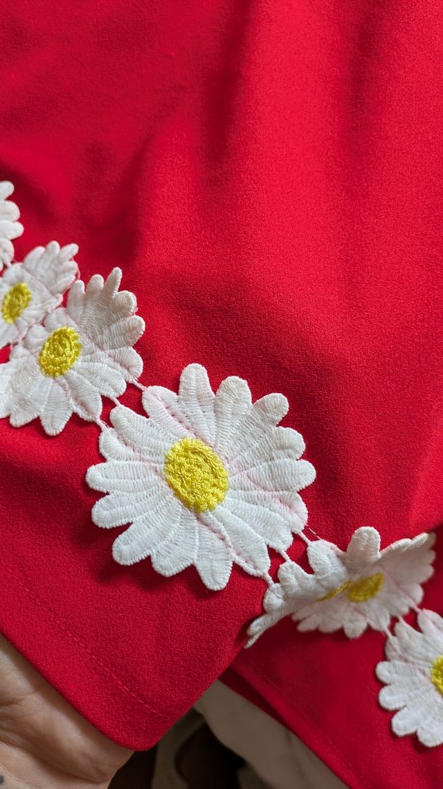 Vestido rojo midi Nuevo