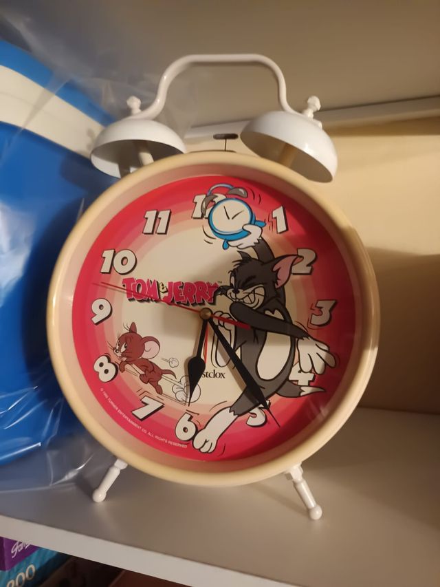Reloj despertador Tom & Jerry stclox