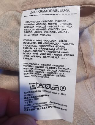 Minigonna Leopardo tg M