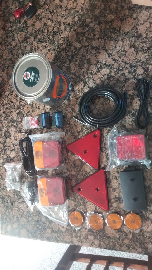 Kit Luces Remolque - 2 Luces Rectangulares