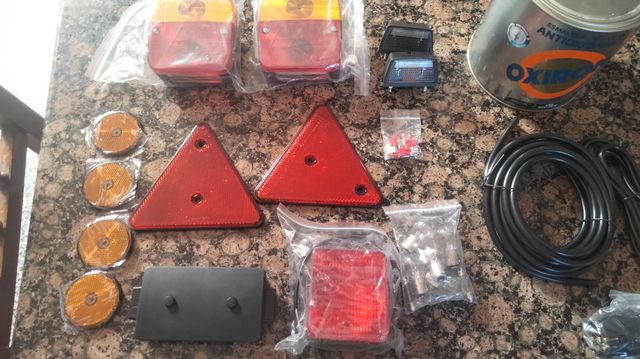 Kit Luces Remolque - 2 Luces Rectangulares