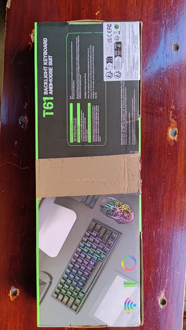 Teclado y ratón gaming Ziyou Lang
