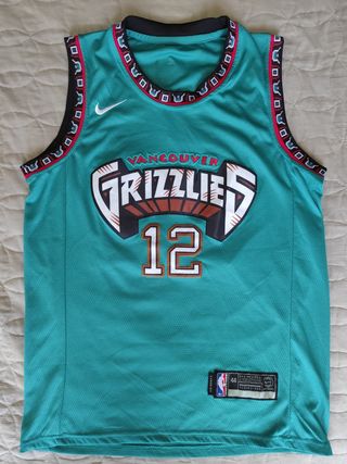Camiseta Grizzlies Morant #12 verde T.44. L hombre