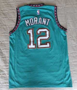 Camiseta Grizzlies Morant #12 verde T.44. L hombre