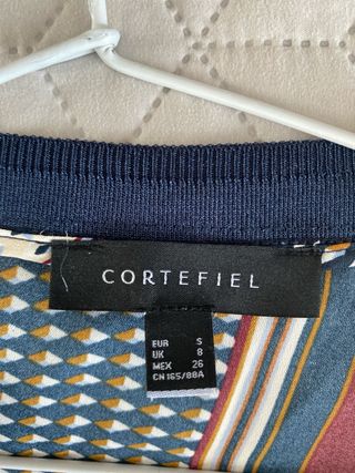 Blusa Cortefiel multicolor estampada