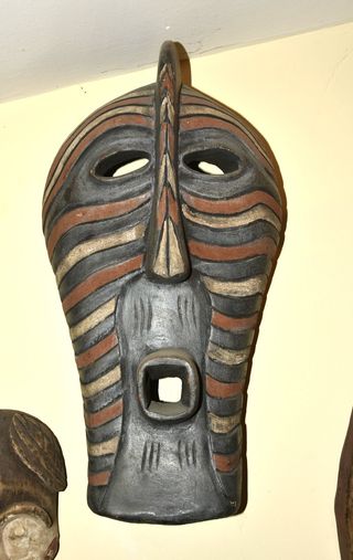 MÁSCARA AFRICANA DE BURKINA FASO