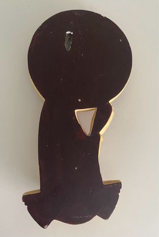 Bajorrelieve Virgen Niña - Decoración vintage
