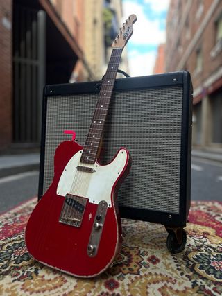 Telecaster roja relic