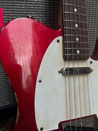 Telecaster roja relic