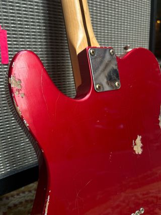 Telecaster roja relic