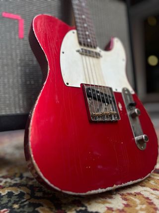 Telecaster roja relic
