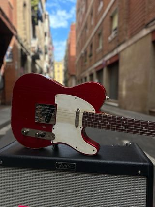 Telecaster roja relic
