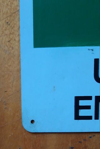 Segnaletica uscita di emergenza
