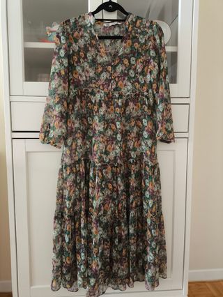 Vestido Zara estampado floral