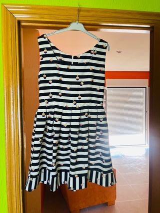 Vestido Kling rayas helados multicolor