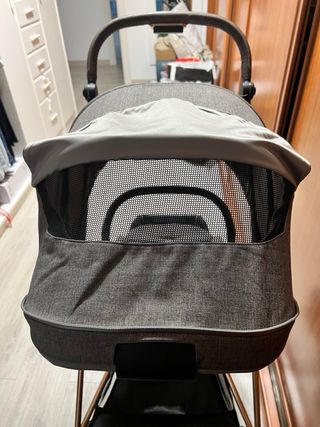 Cybex Mios Rosegold: Cochecito dúo + cubrepiés