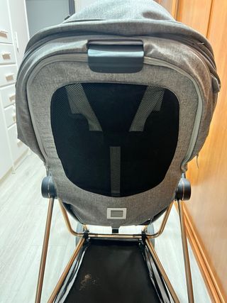 Cybex Mios Rosegold: Cochecito dúo + cubrepiés