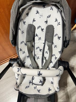 Cybex Mios Rosegold: Cochecito dúo + cubrepiés