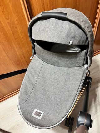 Cybex Mios Rosegold: Cochecito dúo + cubrepiés