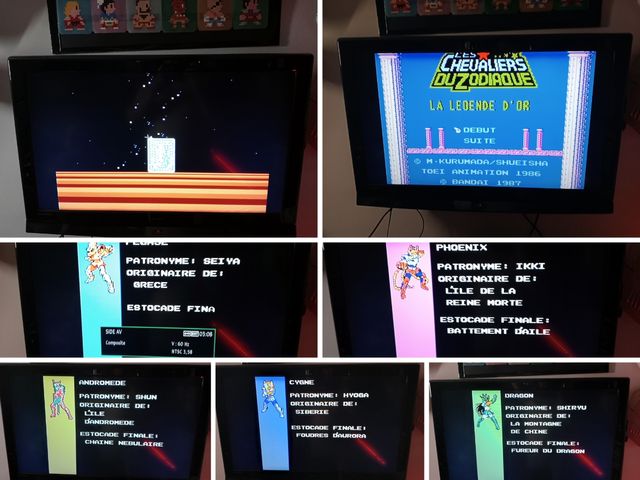 Caballeros del Zodiaco - PAL FRA Nintendo NES