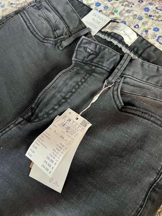 Vaqueros Springfield negros talla S