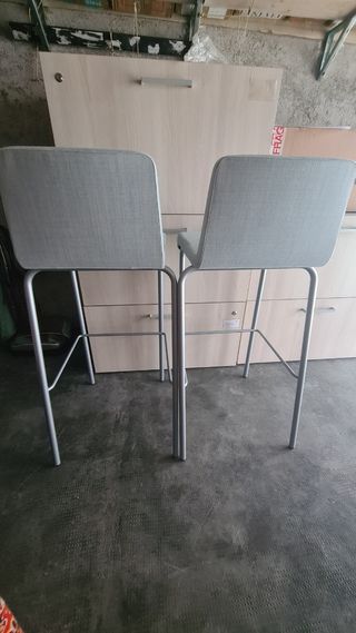 Sgabello bar Steelcase Palm - Grigio