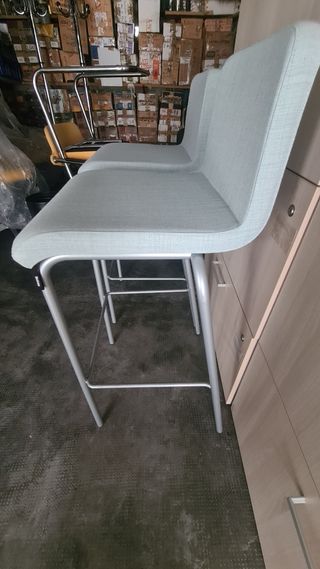 Sgabello bar Steelcase Palm - Grigio